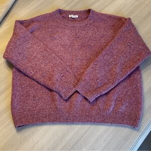 Newbury Kustom Plum Knit Sweater
